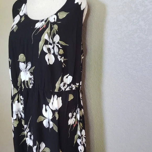 Ava & Viv maxi floral sleeveless dress size 1X - Picture 7 of 8